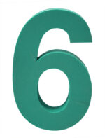 Lote 5 minitapices numeros colores variados - Imagen 8