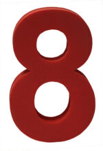 Lote 5 minitapices numeros colores variados - Imagen 4