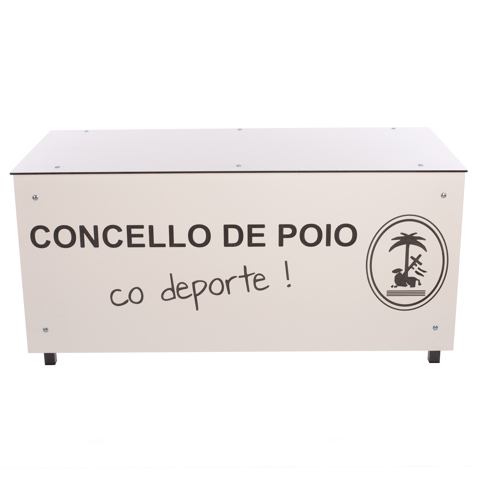 Mesa Anotadores Completa Fenolico 8 Mm Blanco - Imagen 4