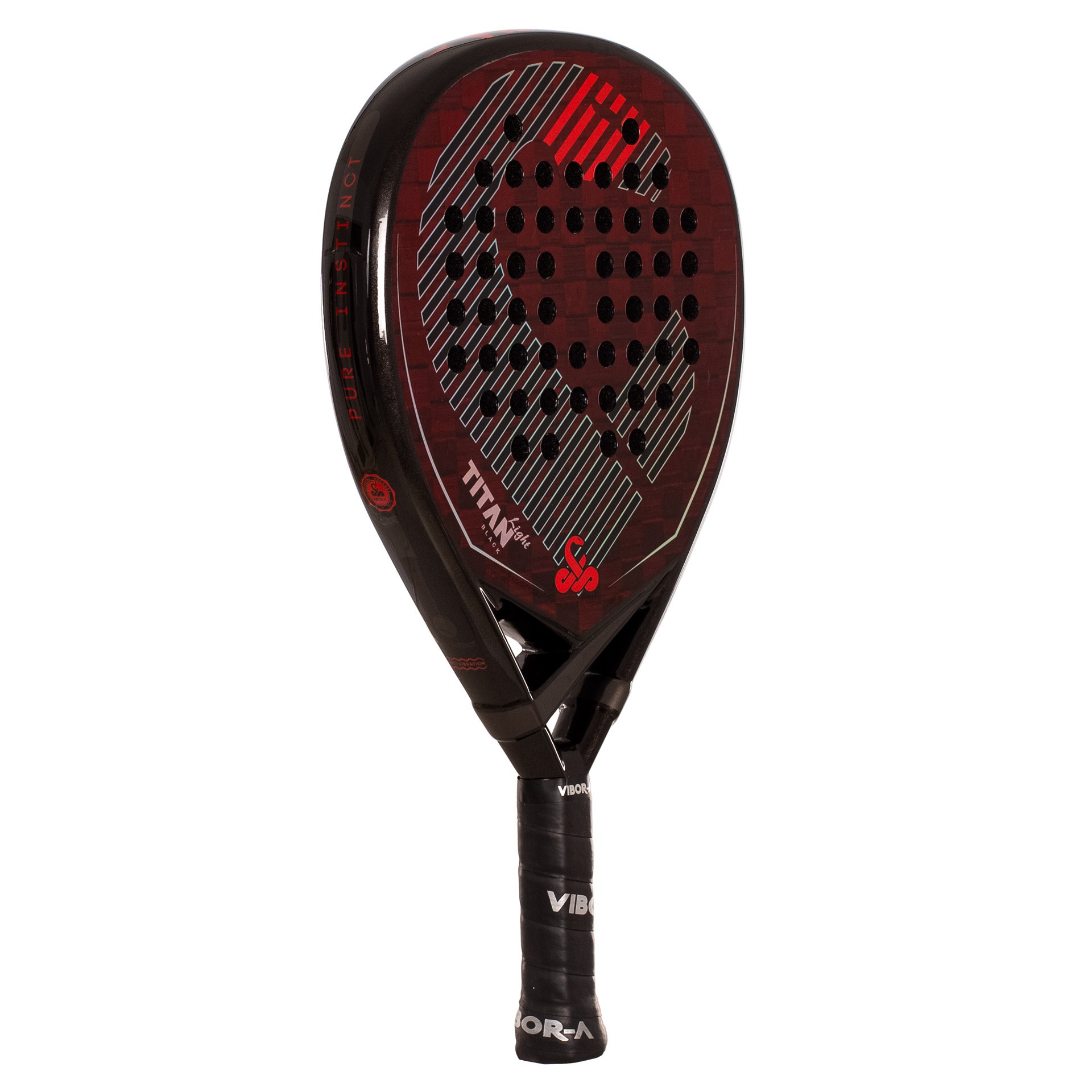 Pack pala pádel vibor-a titan black light - Imagen 6