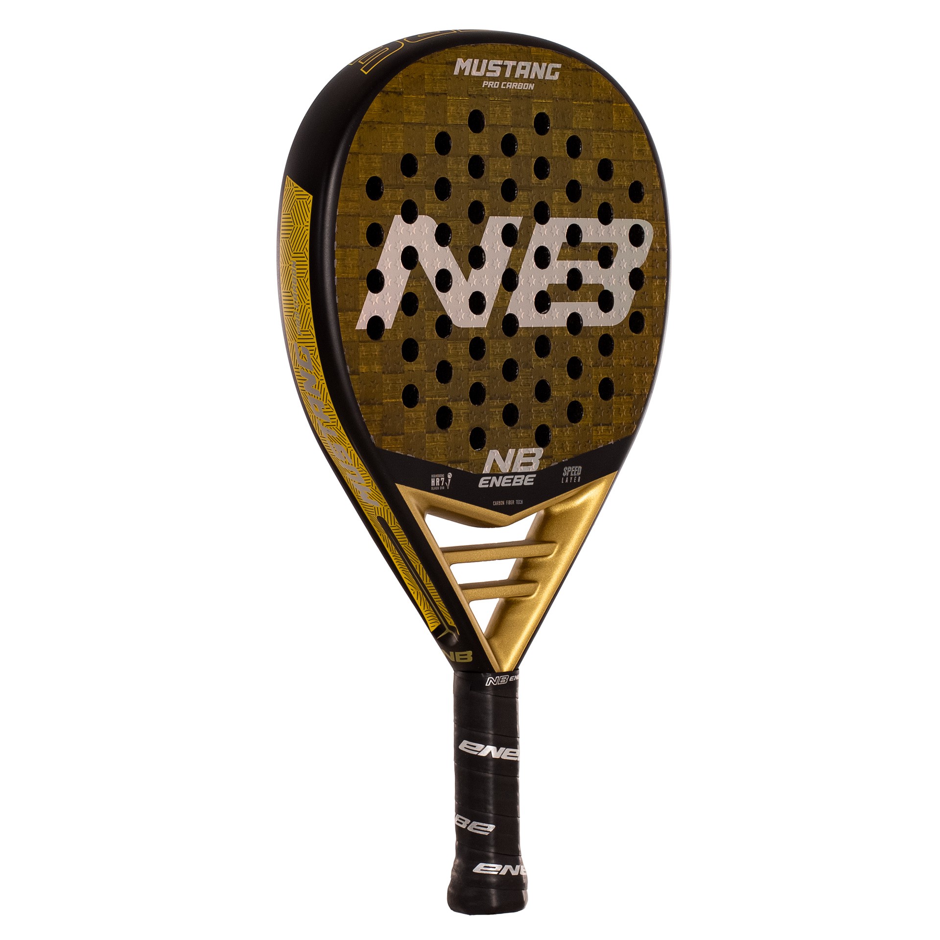 Pala pádel enebe mustang pro carbon gold 15k - Imagen 2