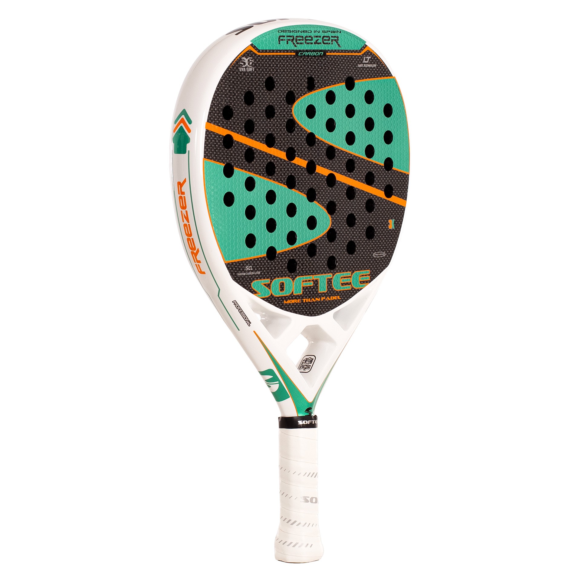 Pala pádel softee freezer carbon 3k verde sft - Imagen 3