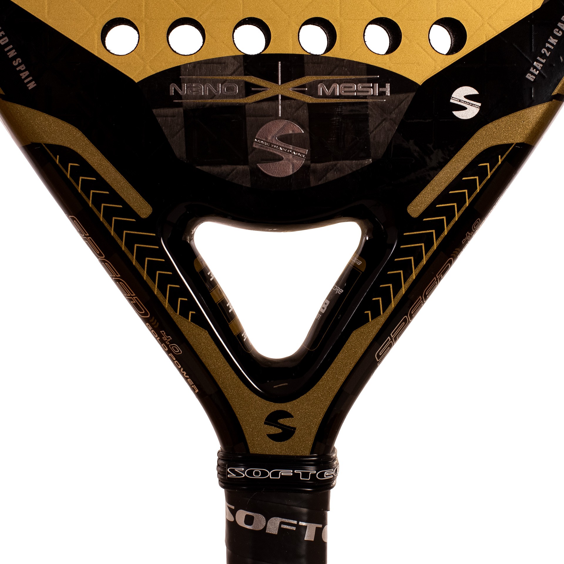 Pala pádel softee speed gold power 4.0 nano mesh - Imagen 5