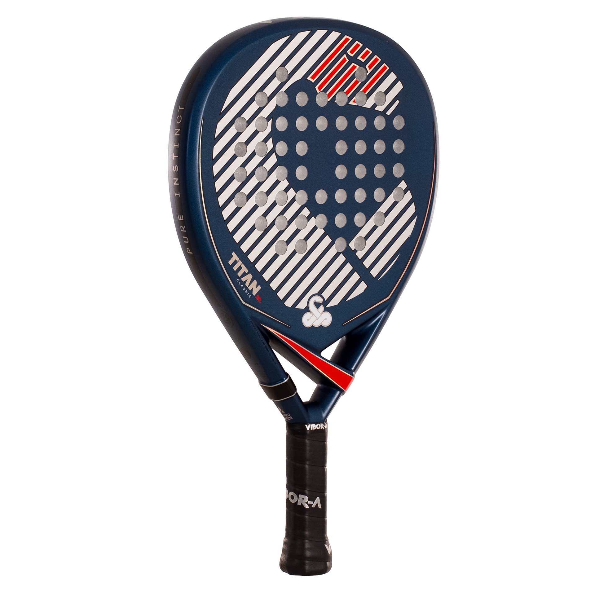 Pala pádel vibor-a titan junior classic blue - Imagen 3