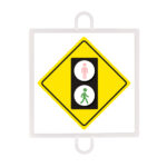 Panel De Señalizacion Trafico De Advertencia Nº 4 (Peatones Verde) - Imagen 2