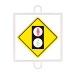 Panel De Señalizacion Trafico De Advertencia Nº 5 (Peatones Rojo) - Imagen 2