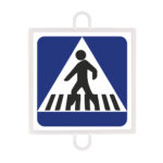 Panel De Señalizacion Trafico De Indicacion Nº 3 (Paso Peatones) - Imagen 2