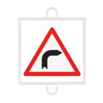 Panel De Señalizacion Trafico De Peligro Nº 11 (Curva Derecha) - Imagen 2