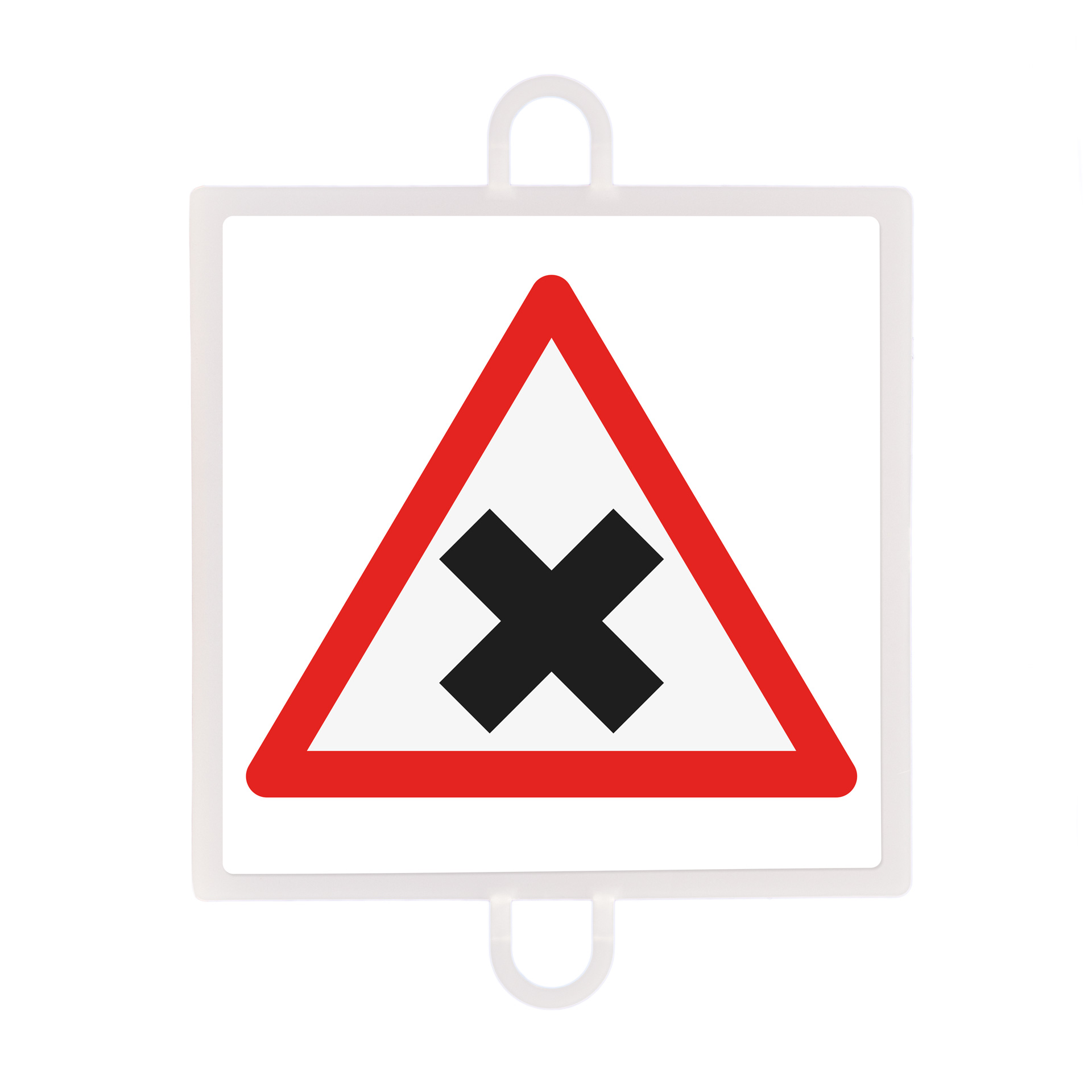 Panel De Señalizacion Trafico De Peligro Nº 3 (Interseccion) - Imagen 2