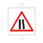 Panel De Señalizacion Trafico De Peligro Nº 9 (Extrechamiento) - Imagen 2