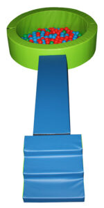 Piscina Redonda Llenado Pelotas,  Diametro Ø 150 Cm X 40 Cm Alto X 15 Cm Ancho - Imagen 3