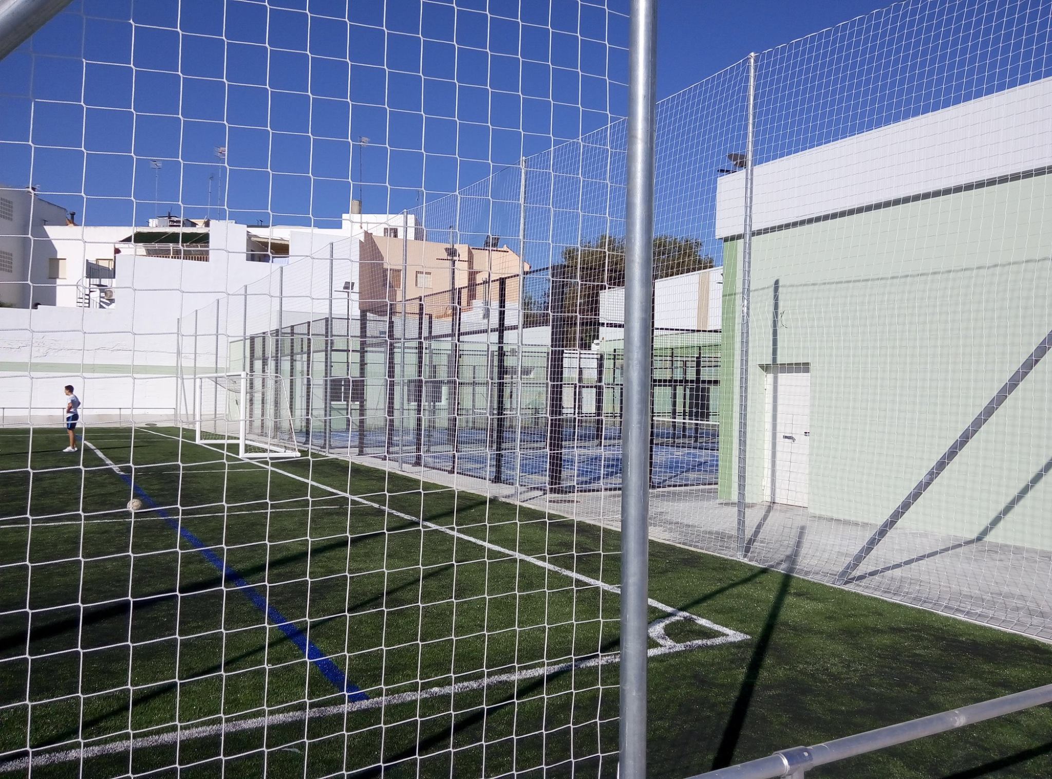 Poste Metalico Galvanizado 7 Mts Para Red Proteccion Sin Botes - Imagen 2