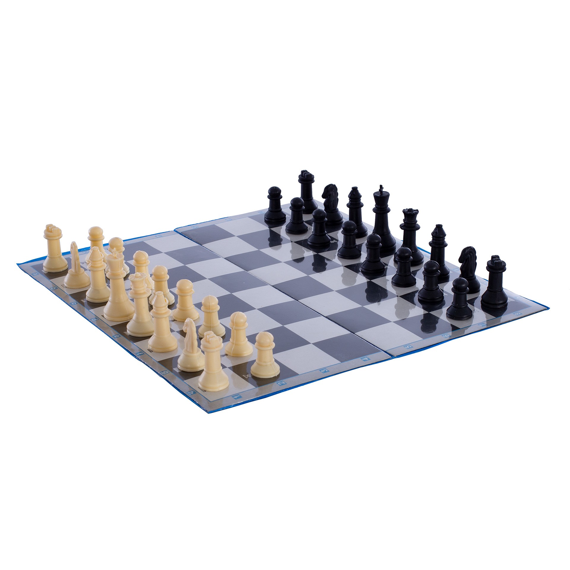Tablero ajedrez 43 cm plegable - incluye fichas sencillas- - Imagen 5