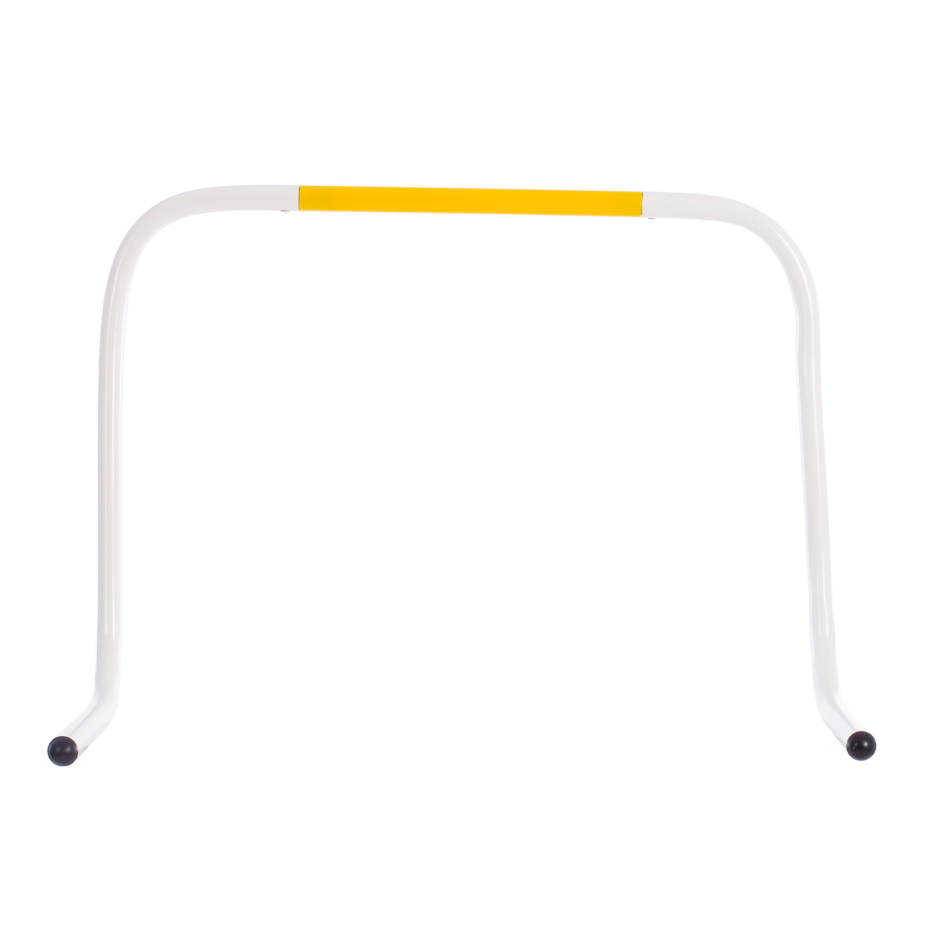 Valla antilesión bicolor Softee de 50 cm con tacos en las patas