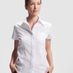 Camisa hostelería entallada mujer