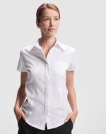 Camisa hostelería entallada mujer