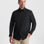 Camisa hosteleria manga larga strech