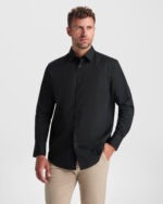Camisa hosteleria manga larga strech