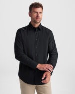 Camisa hosteleria manga larga strech - Imagen 2
