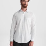 Camisa hosteleria manga larga hombre