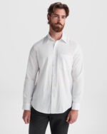 Camisa hosteleria manga larga hombre