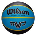 Balón de baloncesto MVP talla 7 negro y azul de caucho Wilson – Sports Equipe