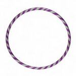 Hula hoop Brillant Softee con espiral violeta y plateada – Sports Equipe