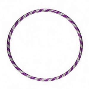 Hula hoop Brillant Softee con espiral violeta y plateada – Sports Equipe