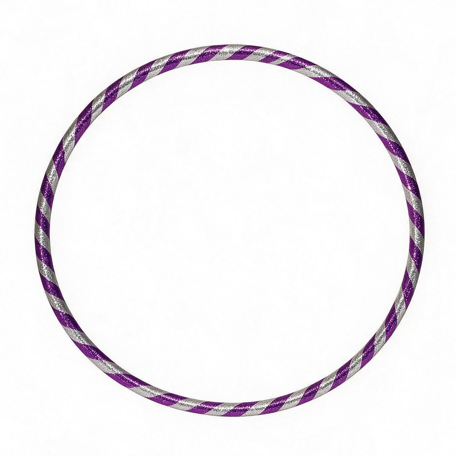 hula-hoop-brillant-softee-sportsequipe Hula hoop Brillant Softee con espiral violeta y plateada – Sports Equipe