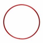 Hula hoop Shine de Softee en color rojo brillante