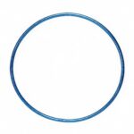 Hula hoop Shine de Softee en color azul brillante