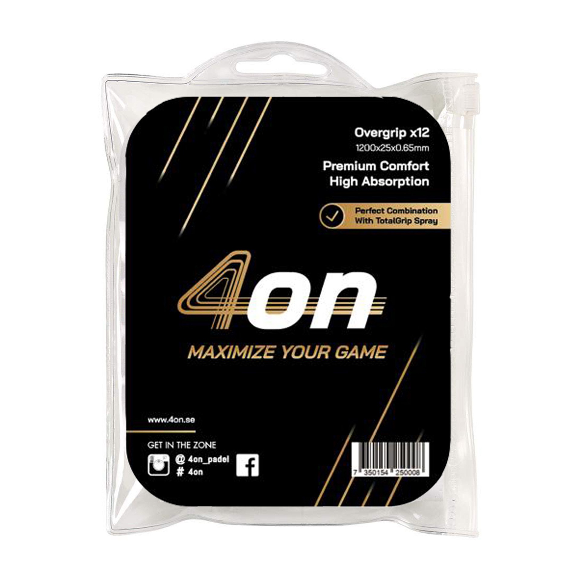 Blister overgrip 4on premium comfort -12 pcs- - Imagen 2