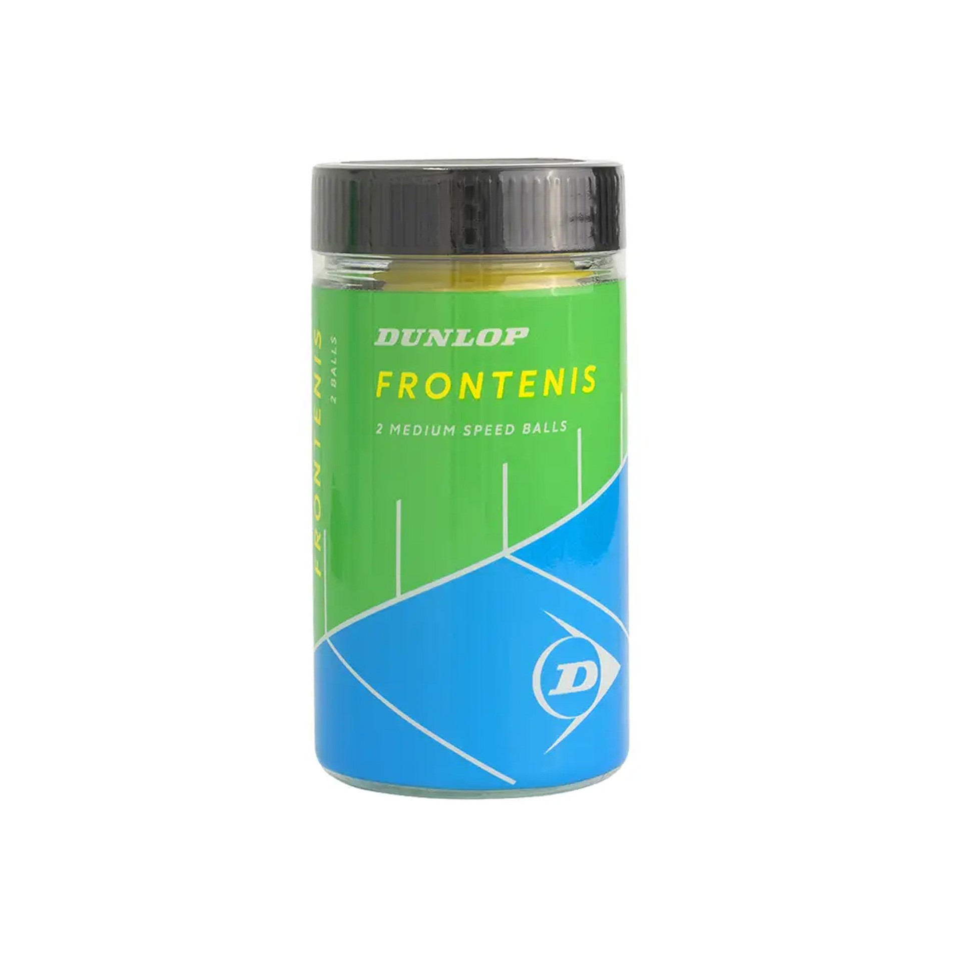 bote 2 pelotas frontenis dunlop Bote 2 Pelotas Frontenis Dunlop - Imagen 1
