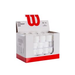 Caja 60 overgrips wilson blanco pro perforados