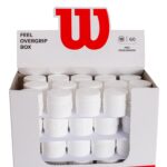Caja 60 overgrips wilson blanco pro perforados - Imagen 2