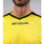 Camiseta Givova Revolution en amarillo y negro – Sports Equipe
