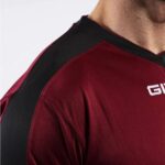 Camiseta Givova Revolution en granate y negro – Sports Equipe