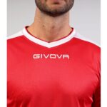 Camiseta Givova Revolution en rojo y blanco – Sports Equipe