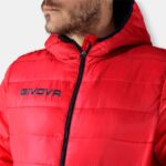 Anorak Givova Olanda en rojo marino – Sports Equipe