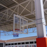 Juego Canasta Minibasket Fija A Viga Vuelo 1,65 Mts