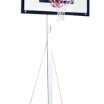 Juego Canastas Minibasket Deluxe (2 Unidades), Monotubo 100, Trasladable, 2 Ruedas Con Carro  (Sin Tableros, Aros Y Redes)