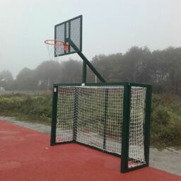 Juego Porterias F.Sala/Balonmano – Canasta Basket Verde-1