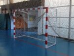 Juego Porterias Futbol Sala/Balonmano (2 Unidades), Metalicas, Trasladables, Base De Tubo Redondo 80X80 Mm. - Imagen 4