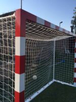 Juego Porterias Futbol Sala/Balonmano (2 Unidades), Trasladables, Metalicas, 80X80Mm, Con Base 80X40Mm. - Imagen 2