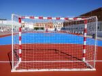 Juego Porterias Futbol Sala/Balonmano (2 Unidades), Trasladables, Metalicas, 80X80Mm, Con Base 80X40Mm. - Imagen 3