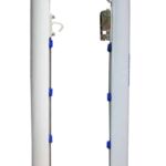 Juego Postes Padel Aluminio Ø 90 Mm Fijos