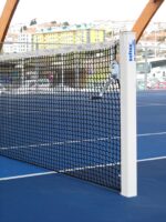 Juego Postes Tenis Fijos Aluminio Seccion  Cuadrada 80 X 80 Mm - Imagen 3