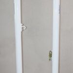 Juego Postes Voleibol (2 Unidades), Fijos, Aluminio Ø 90 Mm.