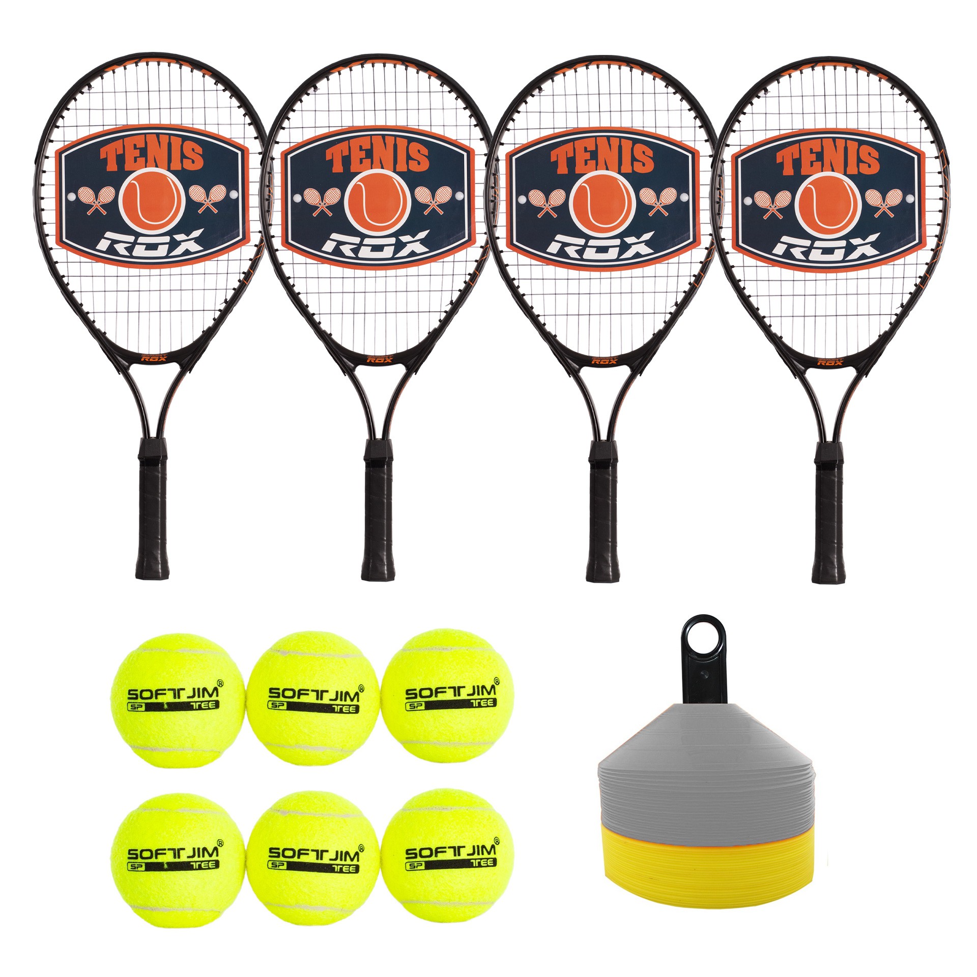 kit de entrenamiento tenis rox hammer junior Kit de entrenamiento tenis rox hammer junior - Imagen 1