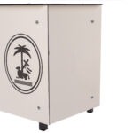 Mesa Anotadores Completa Fenolico 8 Mm Blanco